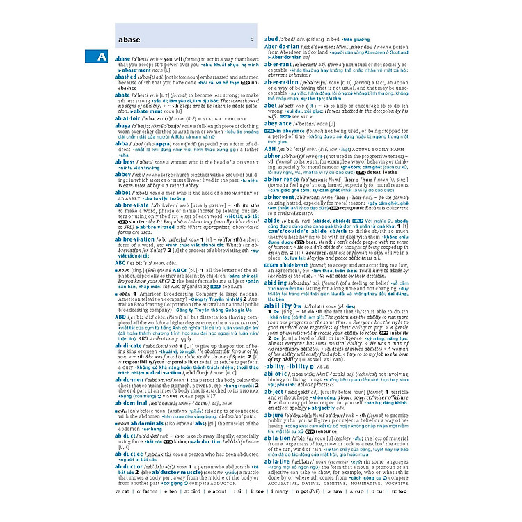 Oxford Advanced Learner's Dictionary 8th with Vietnamese Translation - Ảnh 4