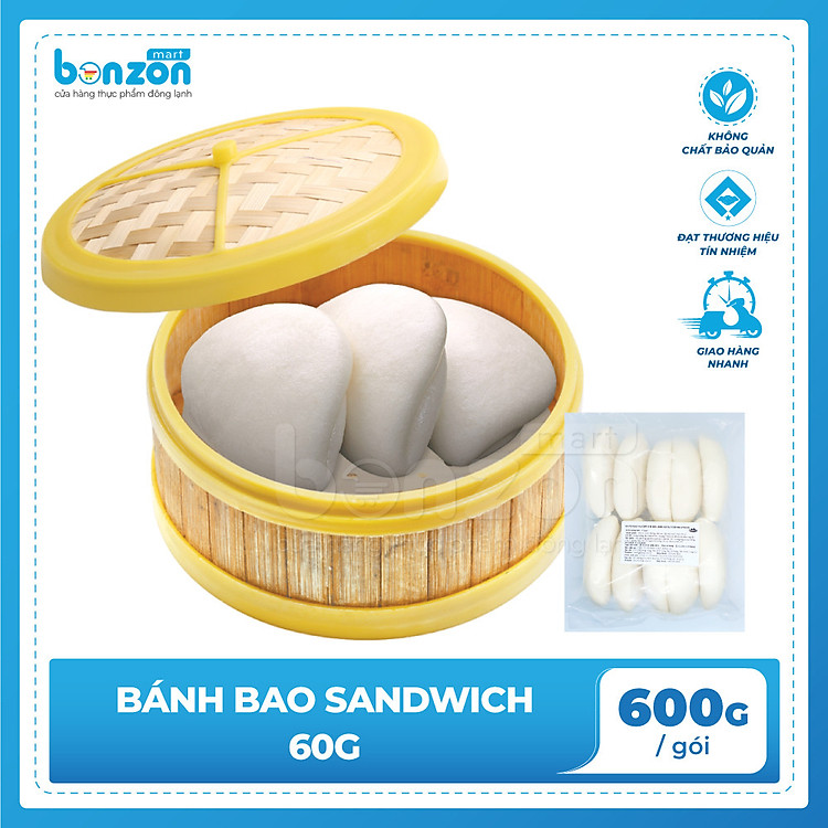 Bánh bao sandwich 600g