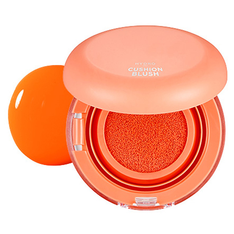 Má Hồng Dạng Nước Hydro Cushion Blush THEFACESHOP (8g) - # 03 Coral
