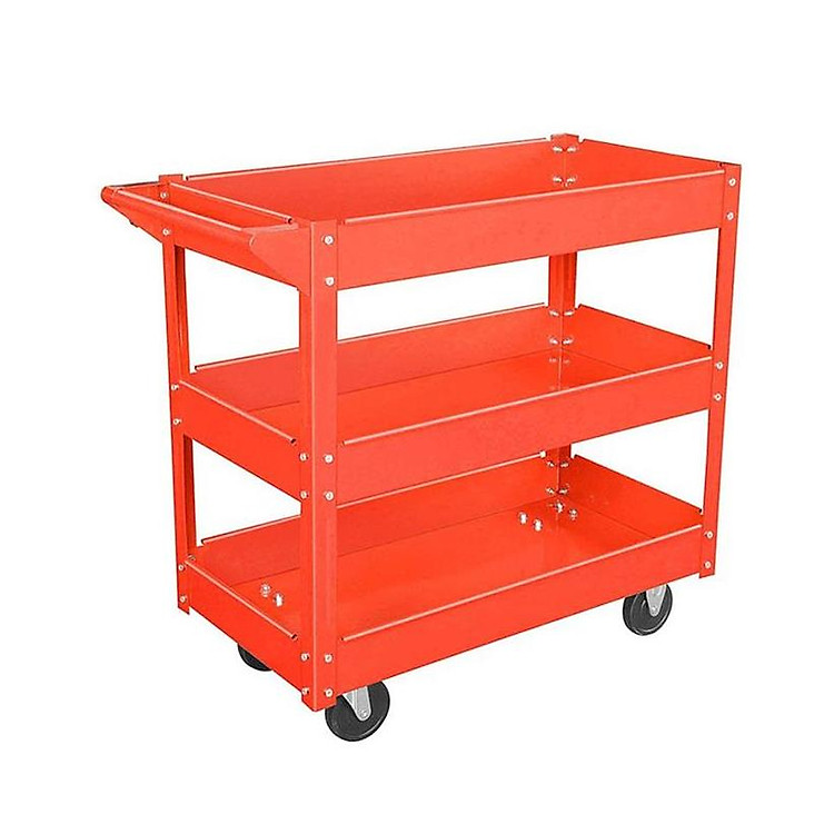 Kệ Đựng Dụng Cụ 3 Tầng Sắt Tolsen 80221 - Đỏ (84cm)