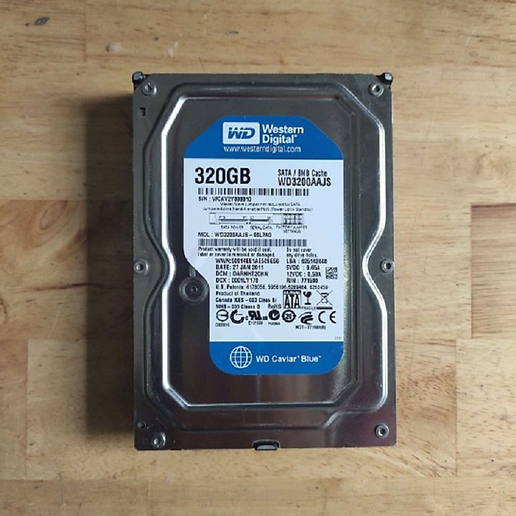 Ổ cứng HDD 320GB Western Digital Chính Hãng.