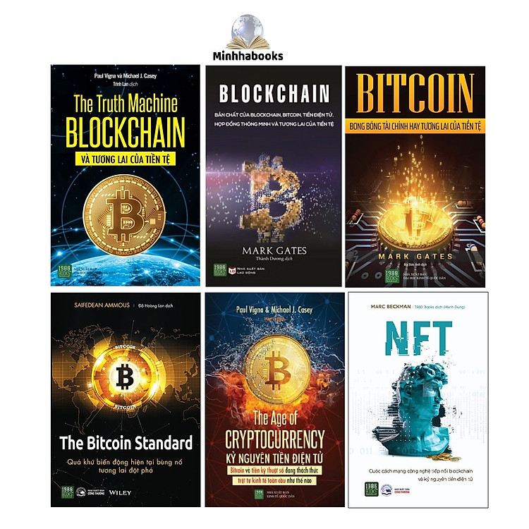 TRỌN BỘ 6 CUỐN SÁCH VỀ BLOCKCHAIN VÀ BITCOIN + CUỘC CÁCH MẠNG CÔNG NGHỆ TIẾP NỐI BLOCKCHAIN VÀ KỶ NGUYÊN TIỀN ĐIỆN TỬ