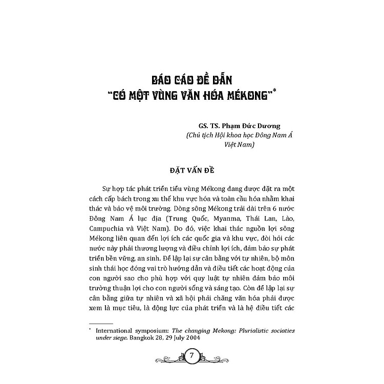 Có Một Vùng Văn Hóa MeKong - Ảnh 5
