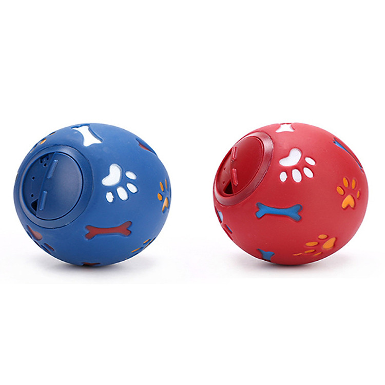 Đồ Chơi Cho Chó Banh Dấu Chân 11cm - Giao Màu Ngẫu Nhiên