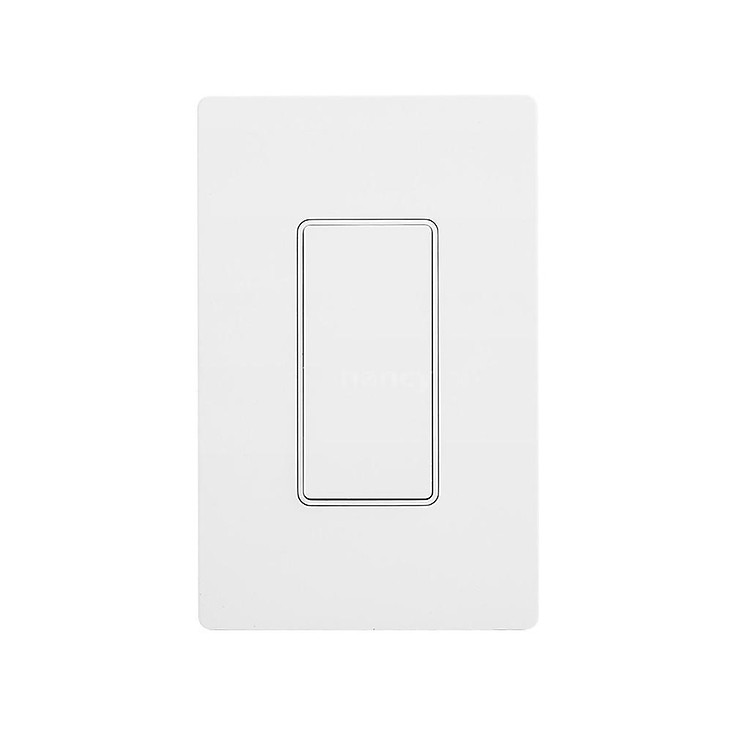 Smart Light Switch WiFi Wall Push Button Switch APP Remote Control Voice Control Timer Function Compatible with Google Assistant/Alexa/ IFTTT, Neutral Wire Needed Single-Pole 10A