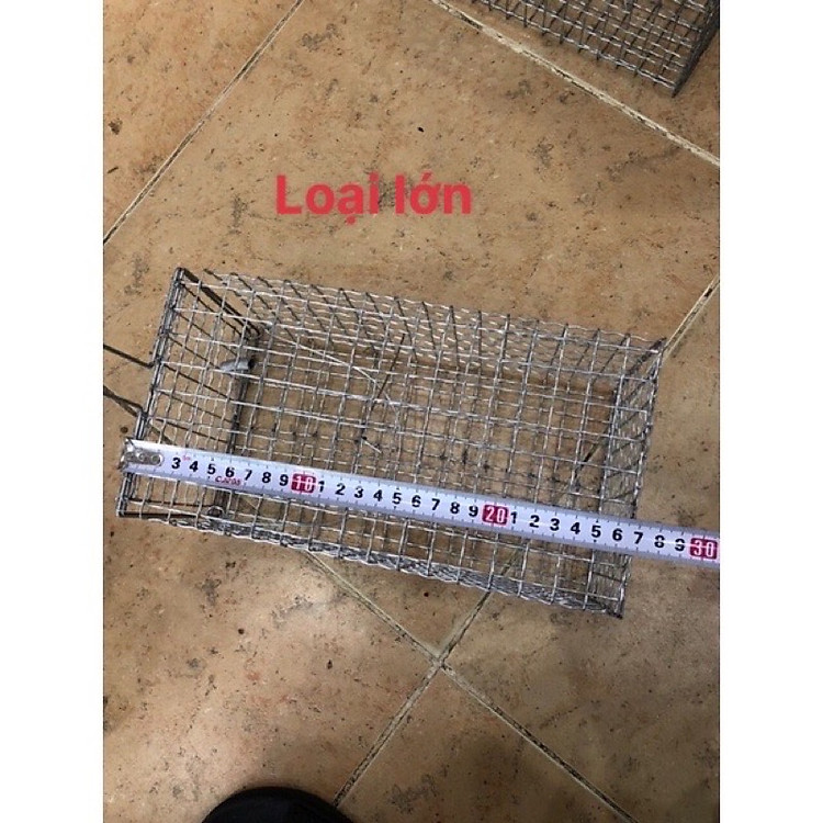 LỒNG BẪY CHUỘT size lớn 27x15x12cm bắt chuột đồng, chuột nhà, chuột cống nhum