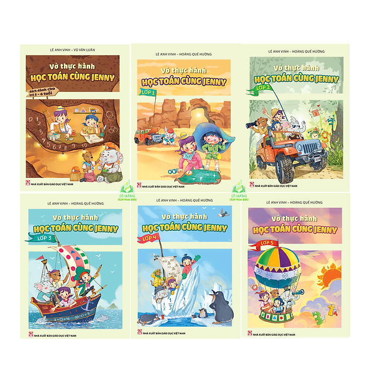 Học Toán Cùng Jenny - 4-5 Tuổi, Lớp 1.2.3.4.5 - ĐN - Lớp 5 - Ảnh 5