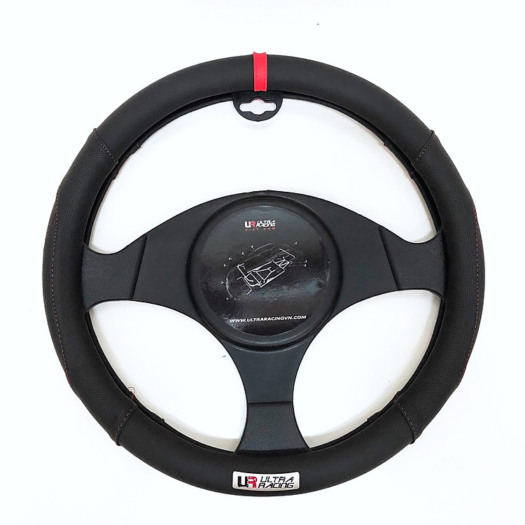 Bọc vô lăng Ultra Racing URS201BK - Hàng chính hãng