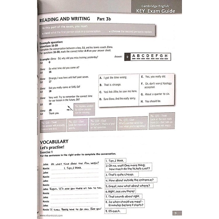 Succeed in KET - 10 Practice Tests - Ảnh 9