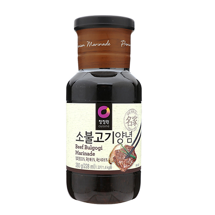 Sốt Tẩm Uớp Thịt Bò Xào Daesang 280G – Nhập Khẩu Hàn Quốc