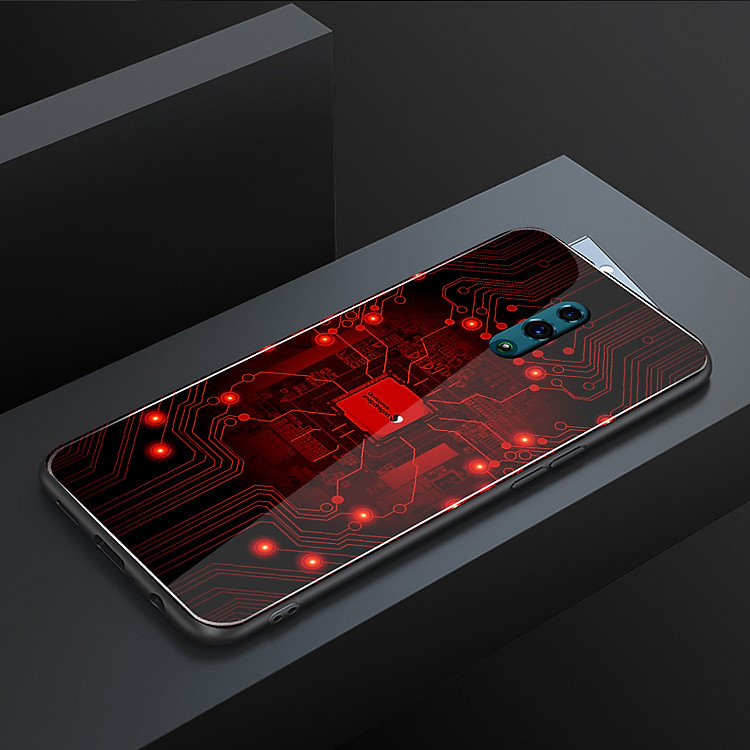 ốp lưng kính cho oppo Reno