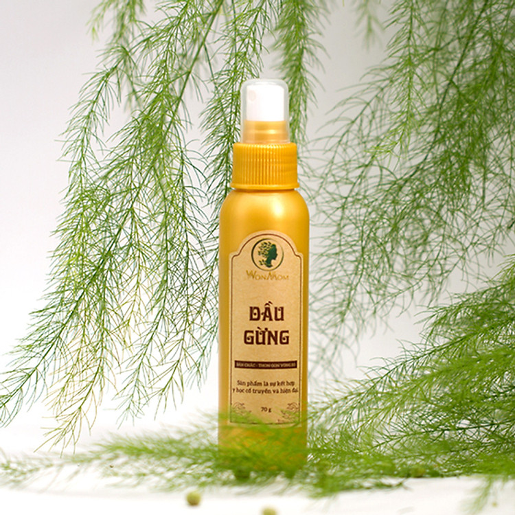 Dầu gừng Massage bụng tan mỡ sau sinh 70g