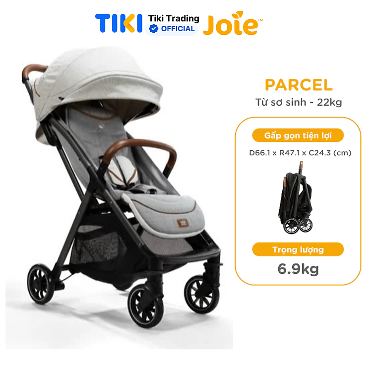 Mua tại Tiki: Xe đẩy trẻ em Joie Parcel tại Tiki Chính hãng, giá tốt