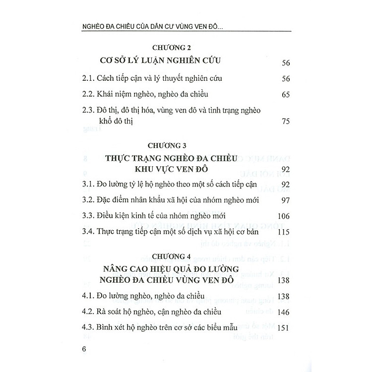 Nghèo Đa Chiều Của Dân Cư Vùng Ven Đô Trong Quá Trình Đô Thị Hóa - Ảnh 5
