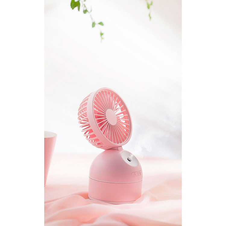 Quạt Phun Sương tích điện 9 tiếng 2000mAh F09- Hàng chính hãng Yoobao