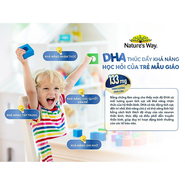 Nature's Way Omega-3 cho trẻ em Chính hãng Tiết kiệm - Hình ảnh 4