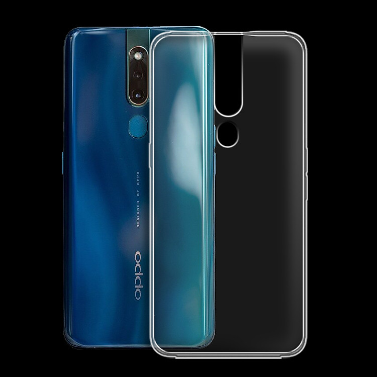 Ốp lưng cho Oppo F11 Pro - 01189 - Ốp dẻo trong - Hàng Chính Hãng
