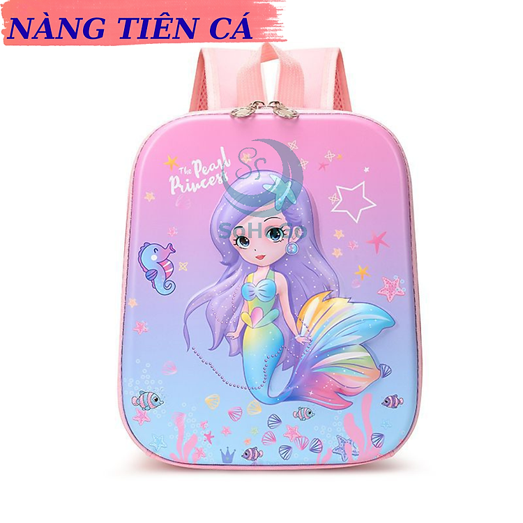 Balo Chống Thấm Nước Cho Bé – Unicorn Pinky -Balo Học Sinh Mẫu Giáo Hình Kỳ Lân -Balo Thời Trang Cho Bé