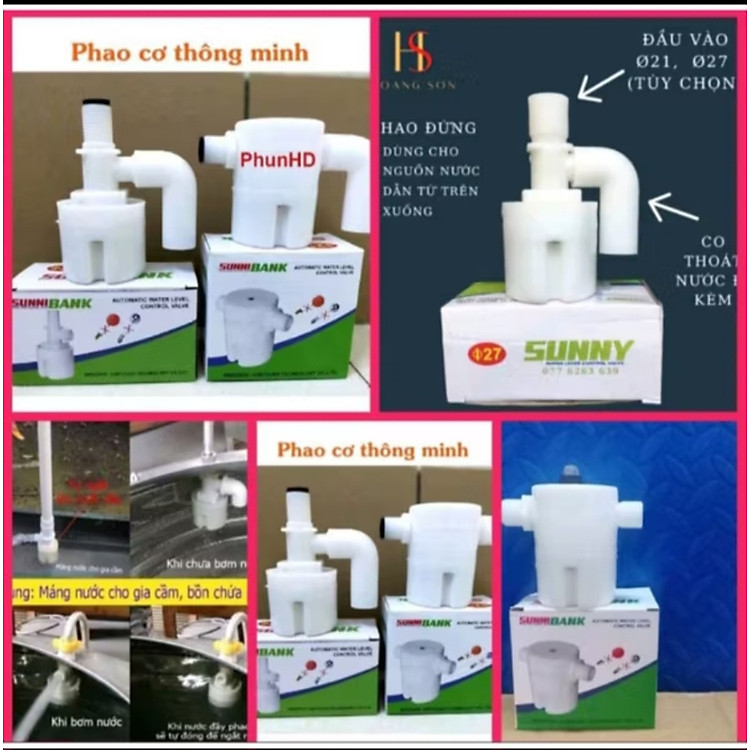 1 CÁI PHAO CƠ TỰ ĐỘNG NGẮT KHÓA NƯỚC CHỐNG TRÀN THÔNG MINH MẪU MỚI CHẤT LƯỢNG