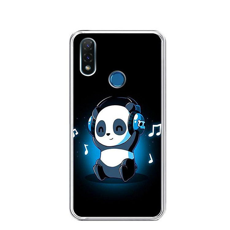 Ốp lưng dẻo cho điện thoại Vsmart Joy 2 Plus - 0334 PANDA05 - Hàng Chính Hãng