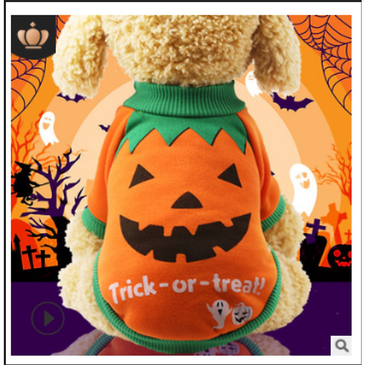Quần áo Halloween cho Chó Mèo. (1 sản phẩm)