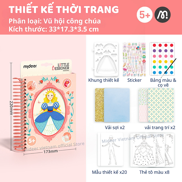Đồ chơi thiết kế thời trang cho bé gái Chính hãng Giá rẻ - Hình ảnh 3