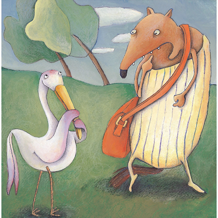 Learn English With Fables 9 - Học Tiếng Anh Qua Truyện Ngụ Ngôn Tập 9: The Wolf And The Crane - Ảnh 4