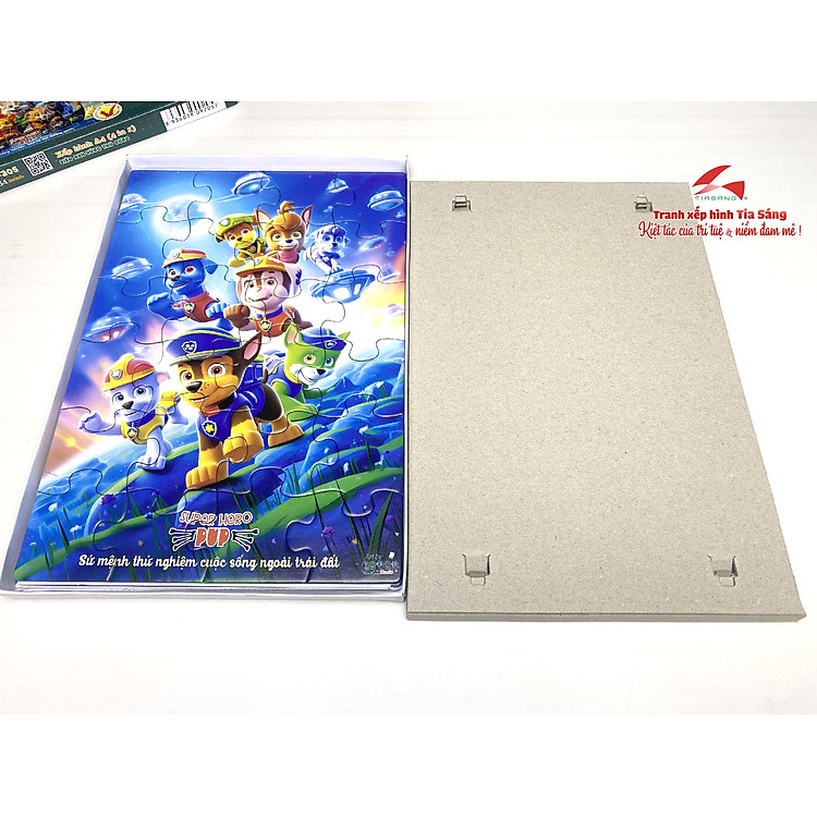 Xếp hình A4 Siêu Anh Hùng Thú Cưng Chính hãng Ưu đãi - Hình ảnh 4