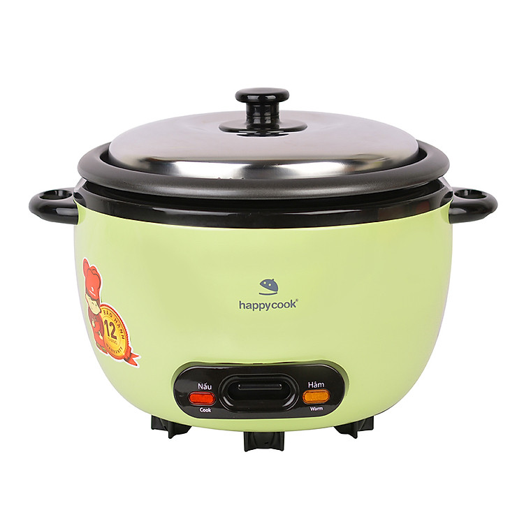 Nồi Cơm Điện Nắp Rời Cơ Happy Cook HCD-061A (0.6L) - Hàng chính hãng