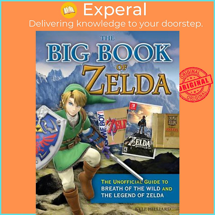 Sách - Big Book of Zelda by Hilliard Kyle (US edition, hardcover)