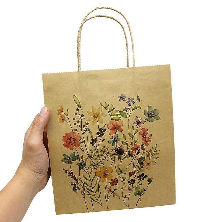 Túi Giấy Kraft (22 x 25 x 8 cm) - Ảnh 4