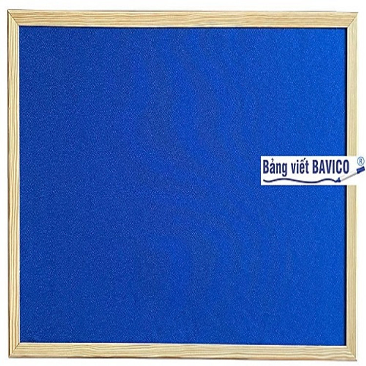 Bảng 2 mặt ghim vải bố và bút lông cao cấp (0,4x0,6m) - Ảnh 3