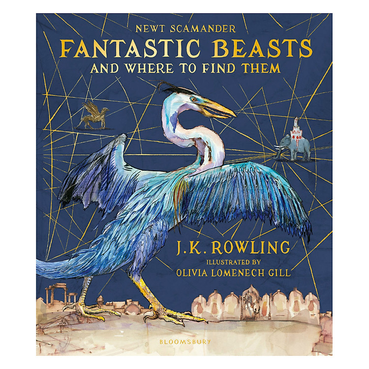 Sách Harry Potter: Fantastic Beasts And Where To Find Them (Hardback) Illustrated Edition (English Book)