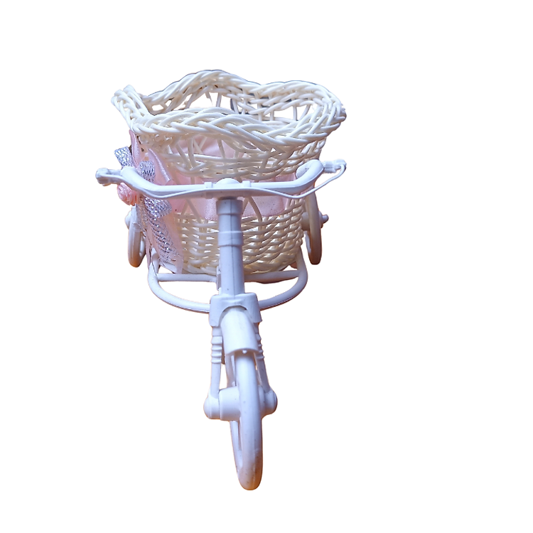 Xe Đạp Ba Bánh Đựng Hoa Trang Trí (08cm x 04cm) - Ảnh 4