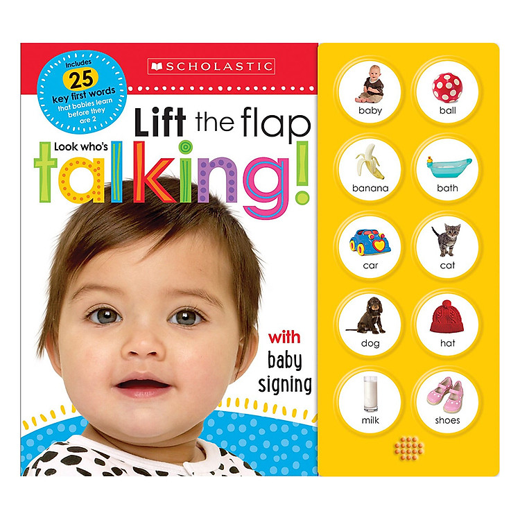 Sách Lift The Flap: Look Who's Talking! (Scholastic Early Learners)