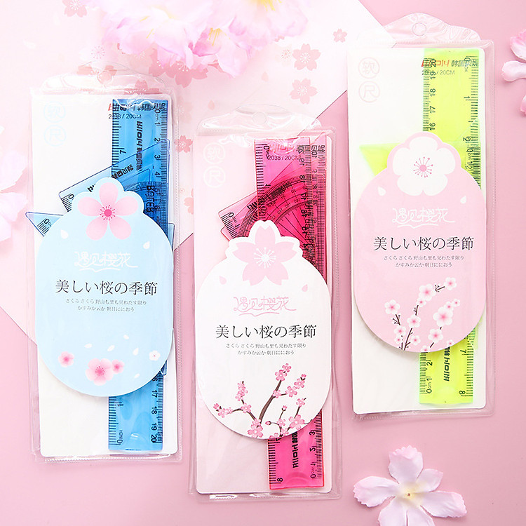 Bộ thước kẻ dẻo mềm đa năng (4 chiếc) - Ảnh 4