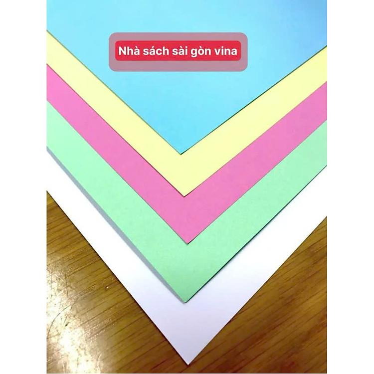 Bìa Giấy Cứng A4 160gsm (10 tờ) - Màu tím nhạt - Ảnh 6