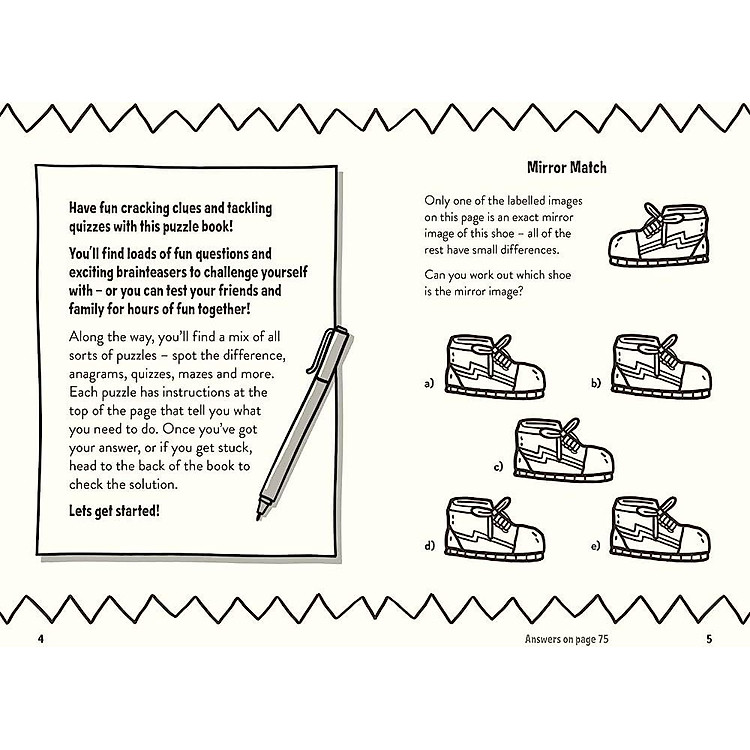 Thiếu Nhi Tiếng Anh: Amazing Puzzles and Quizzes for Every 10 Year Old - Ảnh 2