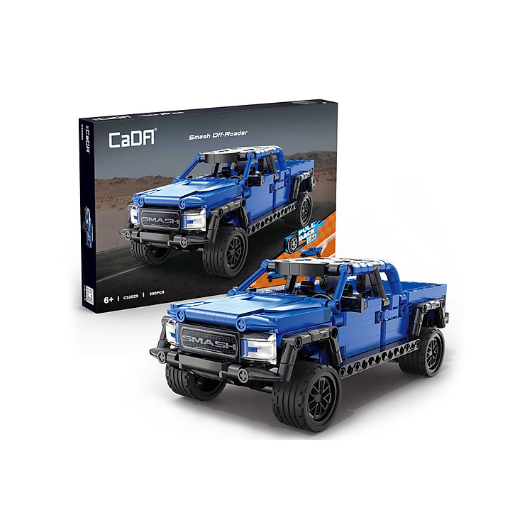 Đồ chơi lắp ráp xe kéo Smash CADA Chính hãng Ưu đãi - Hình ảnh 3