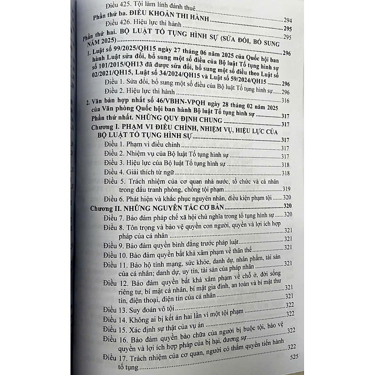 Bộ luật Hình sự, Bộ luật Tố tụng Hình sự (sửa đổi, bổ sung năm 2025) - Ảnh 5