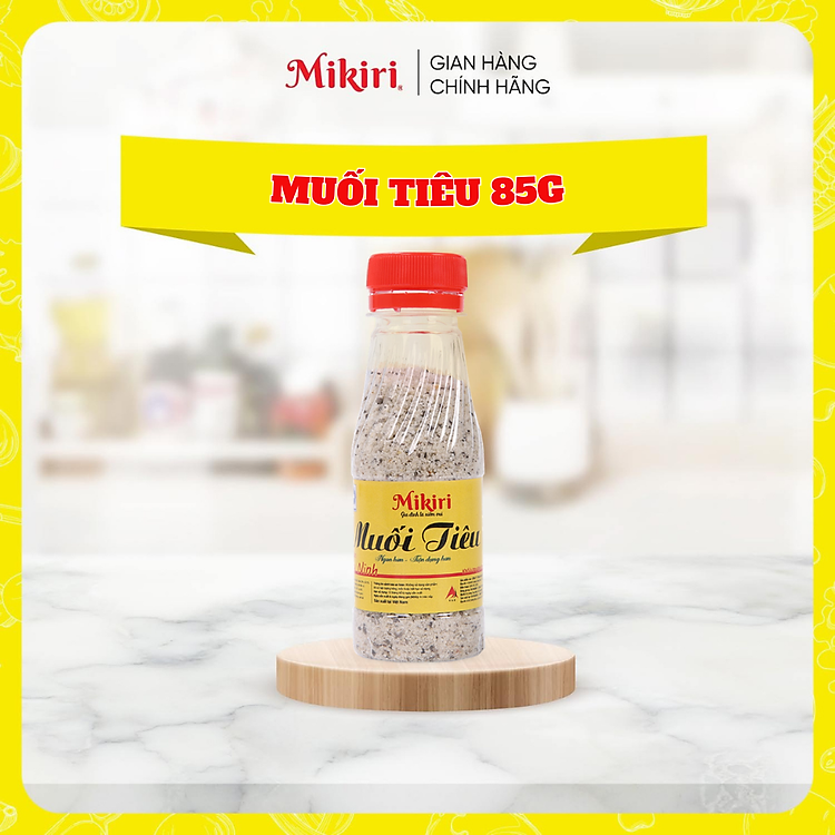 Combo lựa chọn - Muối tiêu Mikiri dùng liền - gia vị cho món ăn thơm ngon 85gr