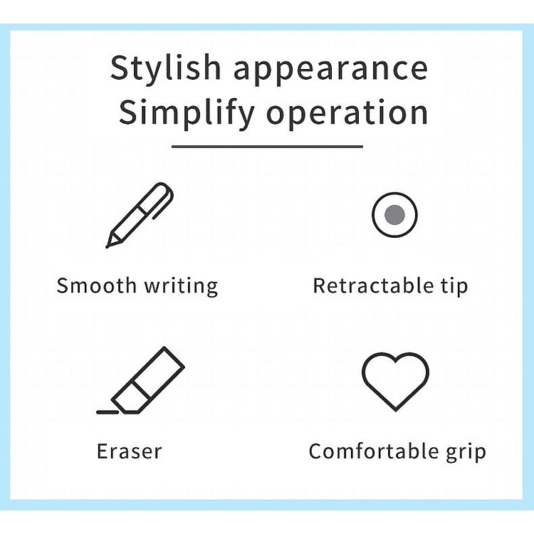 Bút Chì Bấm 0.5mm BAOKE/ZD111 (12 cây) - Ảnh 7