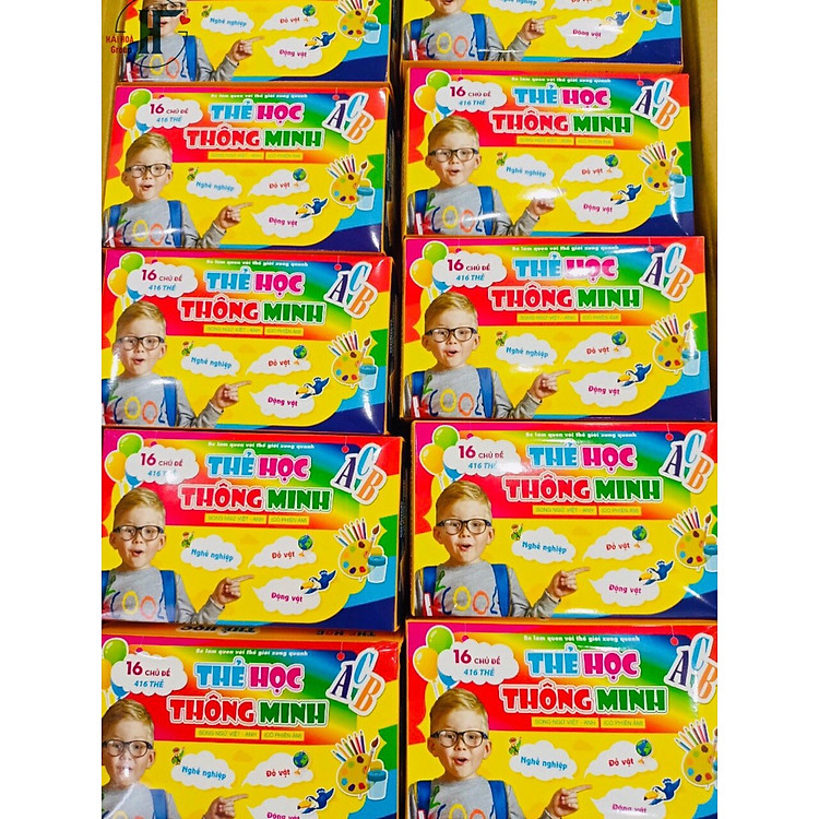 Bộ Thẻ Học Thông Minh 416 Thẻ (Song ngữ Việt Anh) - Ảnh 7