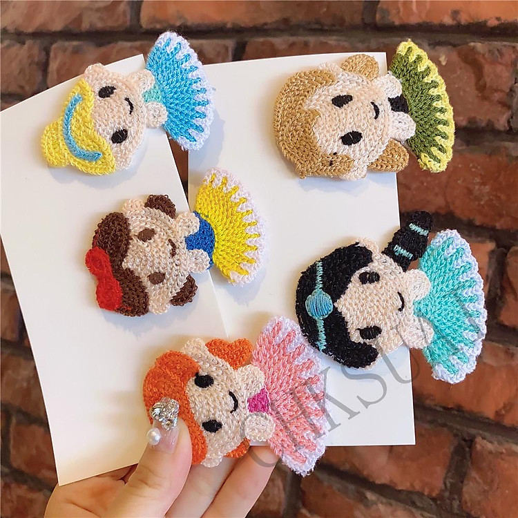 Kẹp Tóc Công Chúa Xinh Xắn Cho Bé Gái