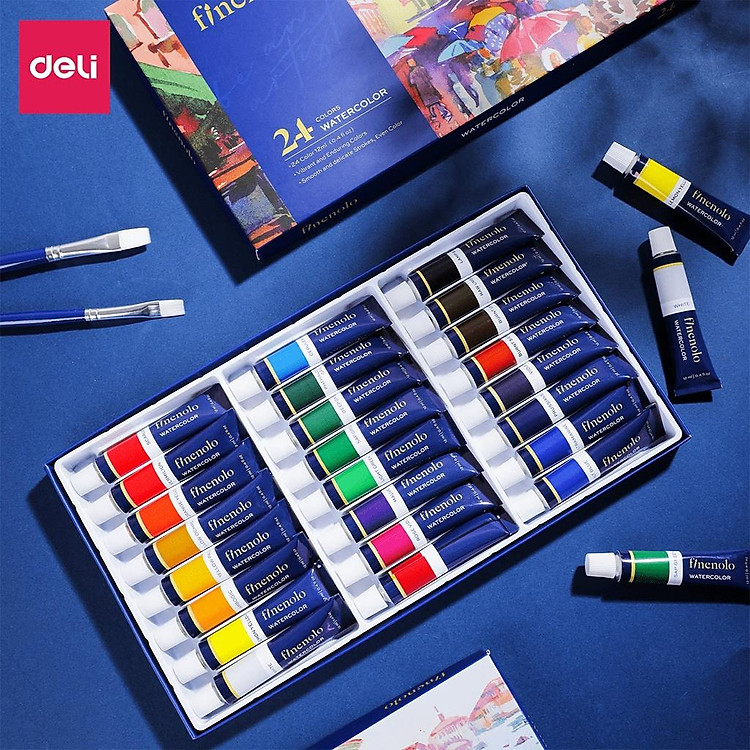 Hộp Màu Nước Acrylic Dạng Tuýp 5ml - Ảnh 3