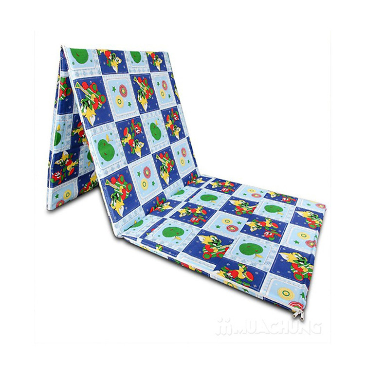 Đệm Bông Ép Dày 3 Cm Gấp 3 - Giao Màu Ngẫu Nhiên