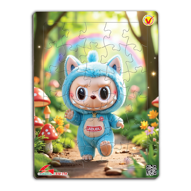 Xếp hình A4 – 30 mảnh Tia Sáng Chính hãng Giá rẻ