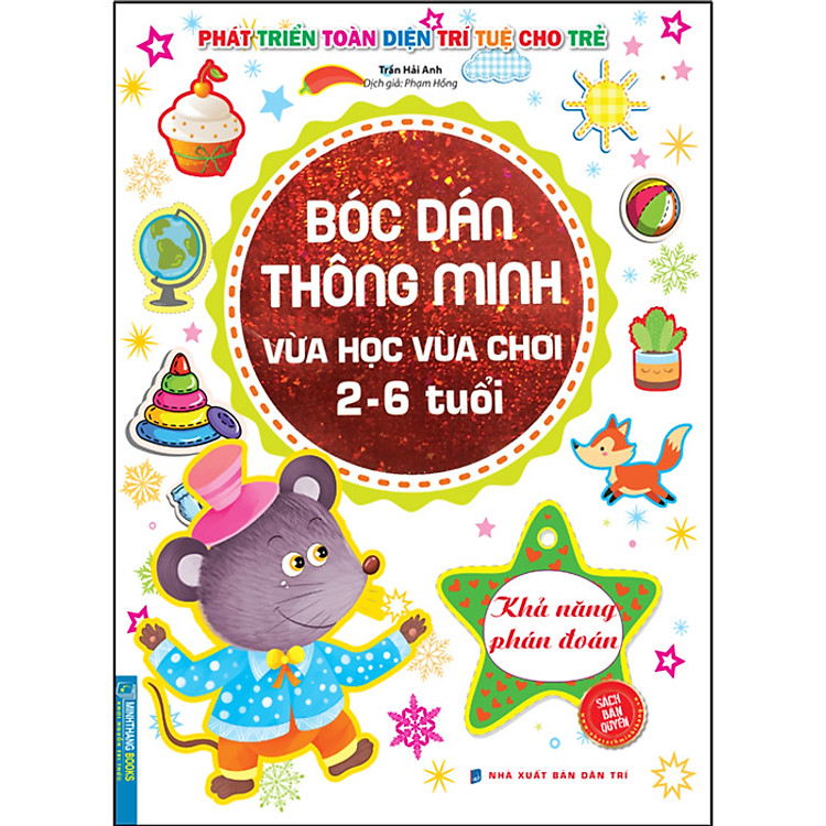 Bóc Dán Thông Minh Vừa Học Vừa Chơi 2-6 Tuổi