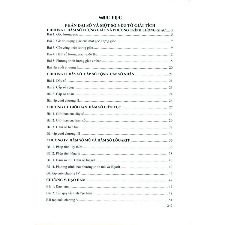 500 Bài Tập Cơ Bản Và Nâng Cao Toán 11 - Ảnh 2