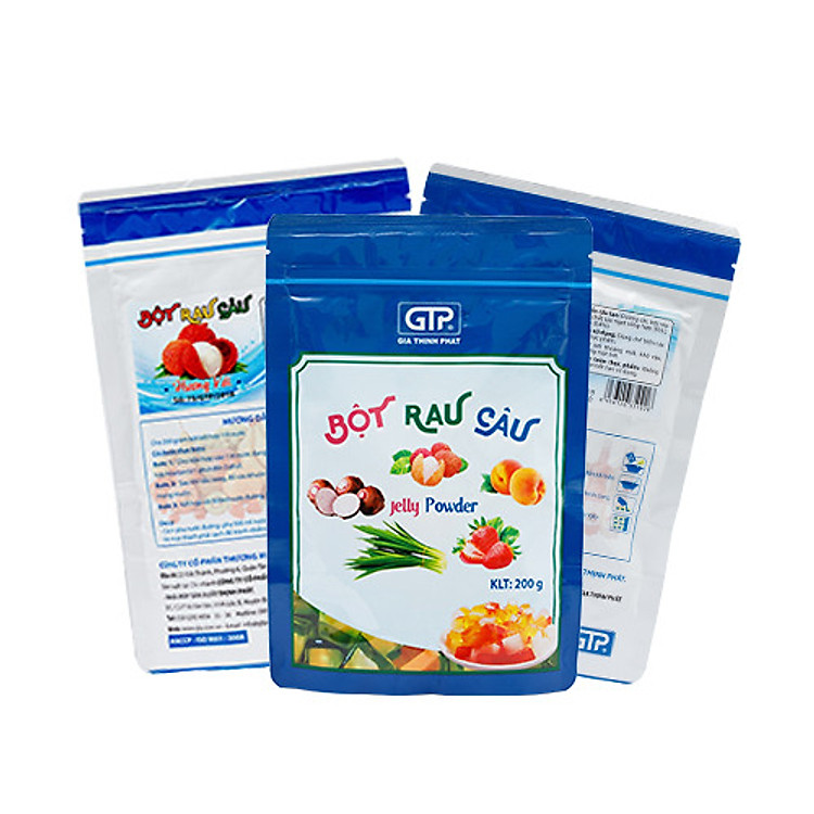 Combo 3 gói Bột rau câu hương Vải (200g/gói)